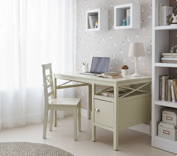 conjunto mesa estudio stockholm